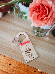 Tooth Fairy Box + Door Hanger