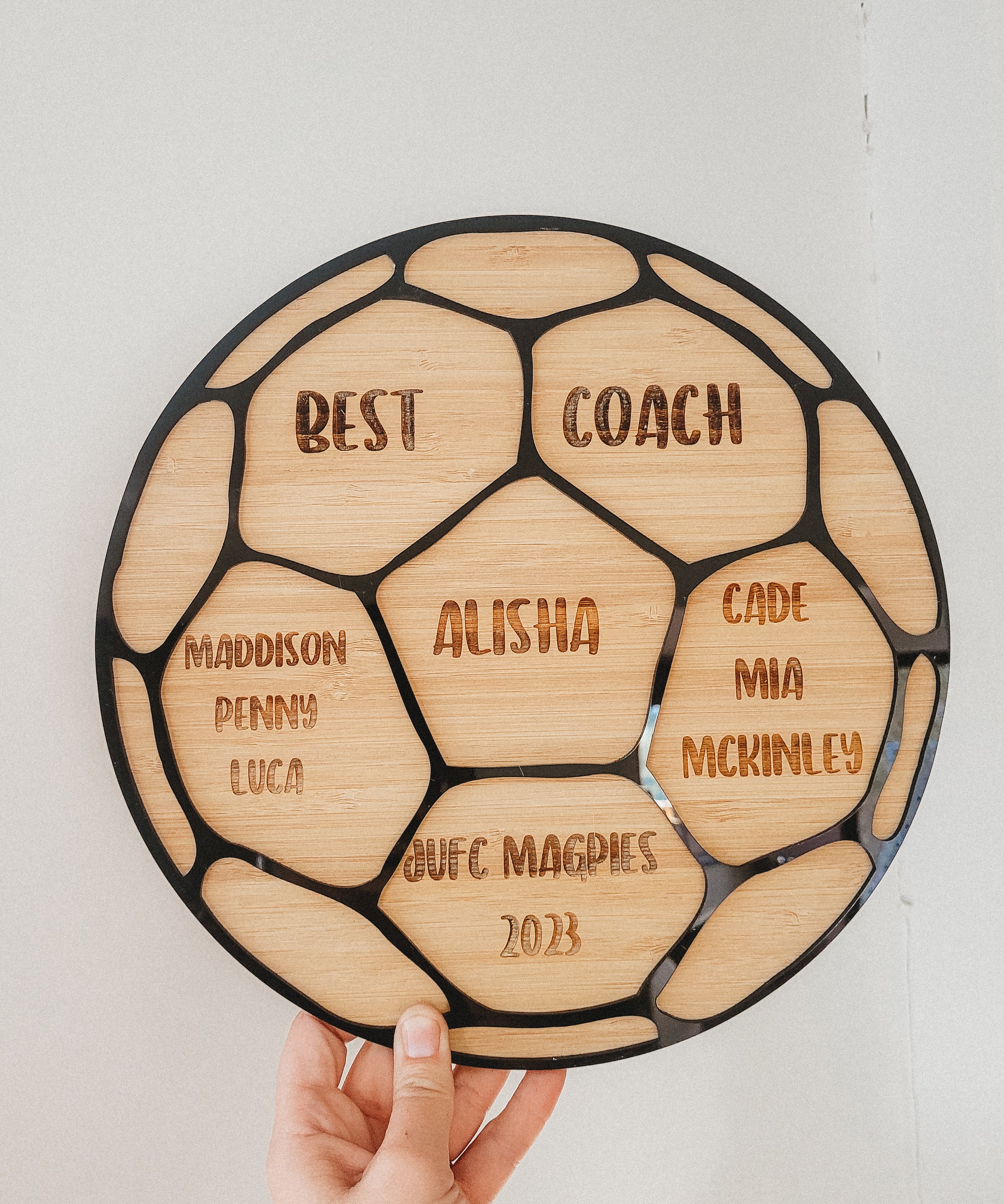 Coach Plaque