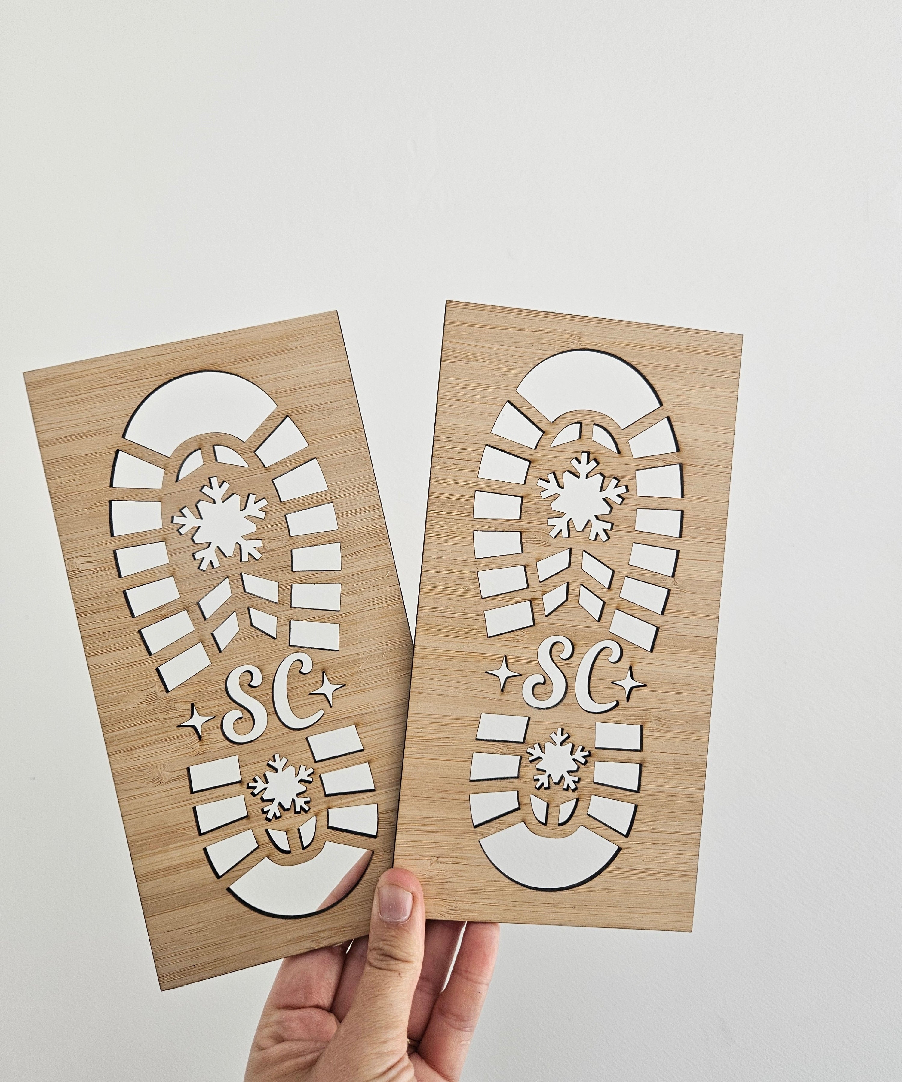 Santa, Elf, Reindeer and Bunny Feet Stencil Bundle