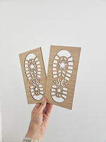 Load image into Gallery viewer, Santa and Bunny Feet Stencil Bundle
