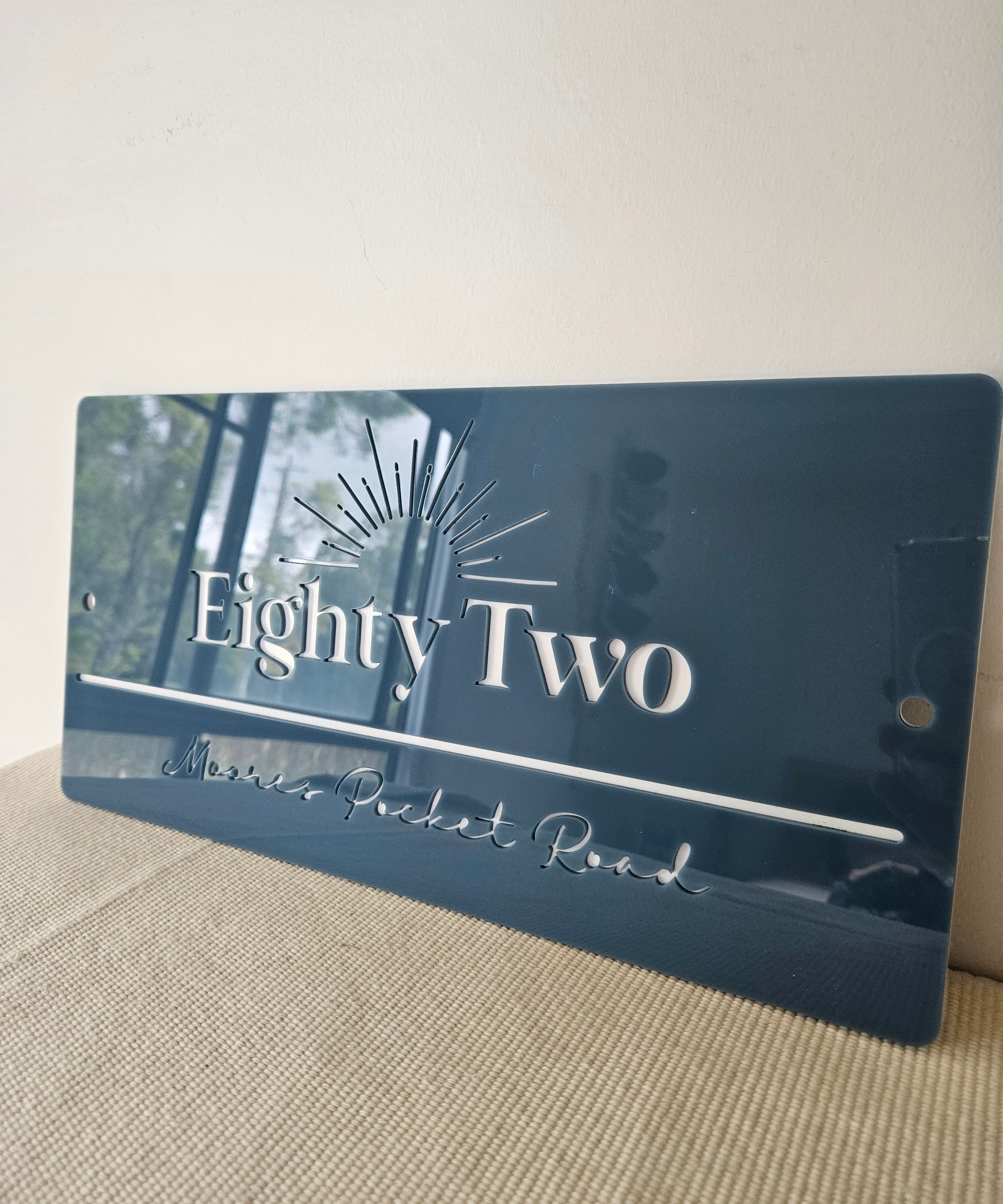 Welcome- Outdoor House Sign