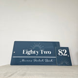 Welcome- Outdoor House Sign