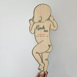 Baby 1:1 Scale Plaque