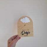 Day's Until Daddy/Mummy's Home Countdown - For fridge - Cloud Design