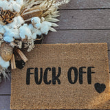 F**k Off Mat