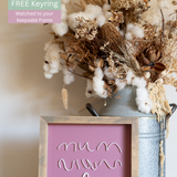 Love Notes to Mum Keepsake Frame