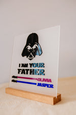 Load image into Gallery viewer, I am your Father plaque

