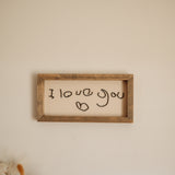Handwriting Keepsake Frame