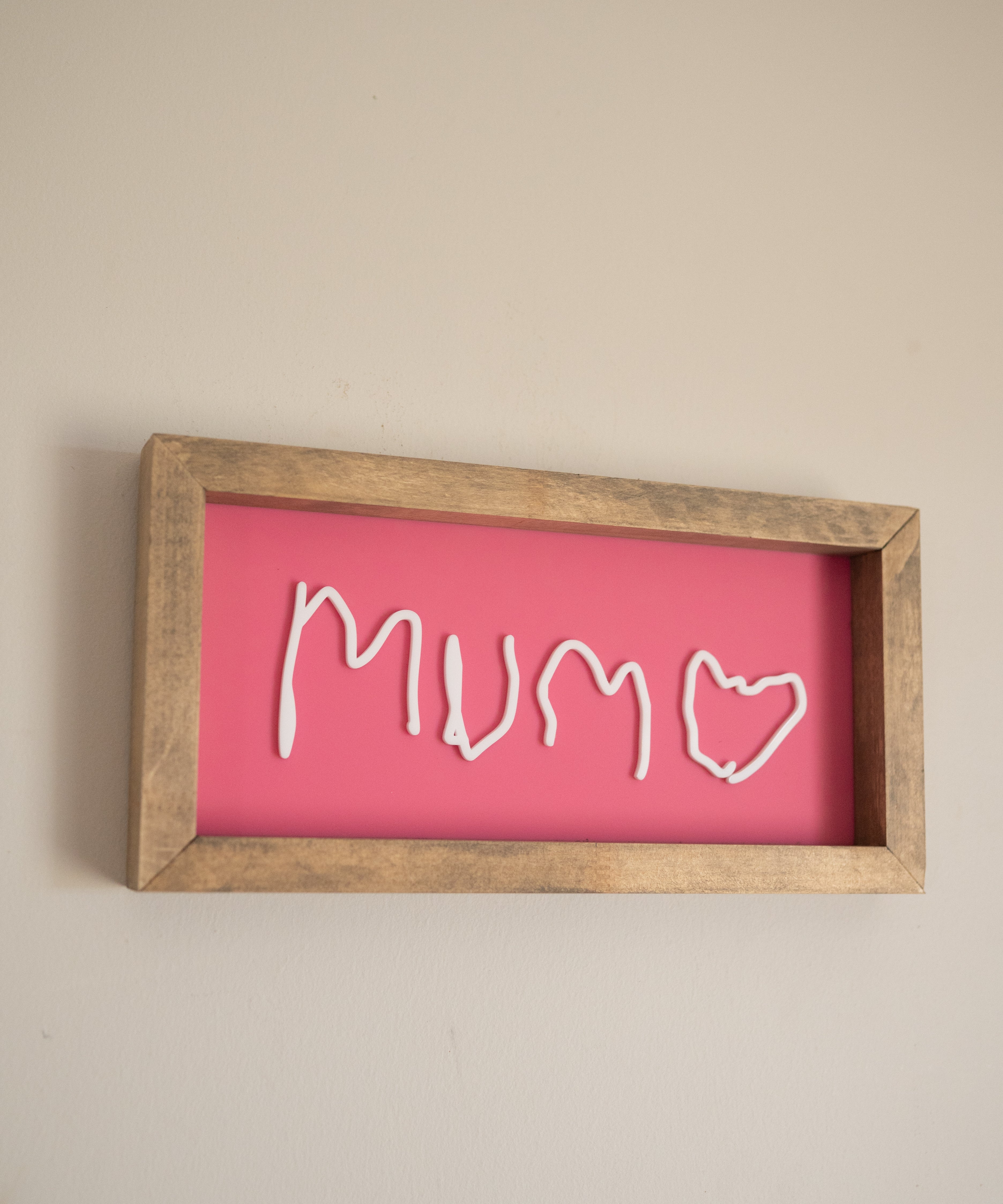 Love Notes to Mum Keepsake Frame