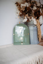 Load image into Gallery viewer, Palm Tree Arch - Outdoor House Sign
