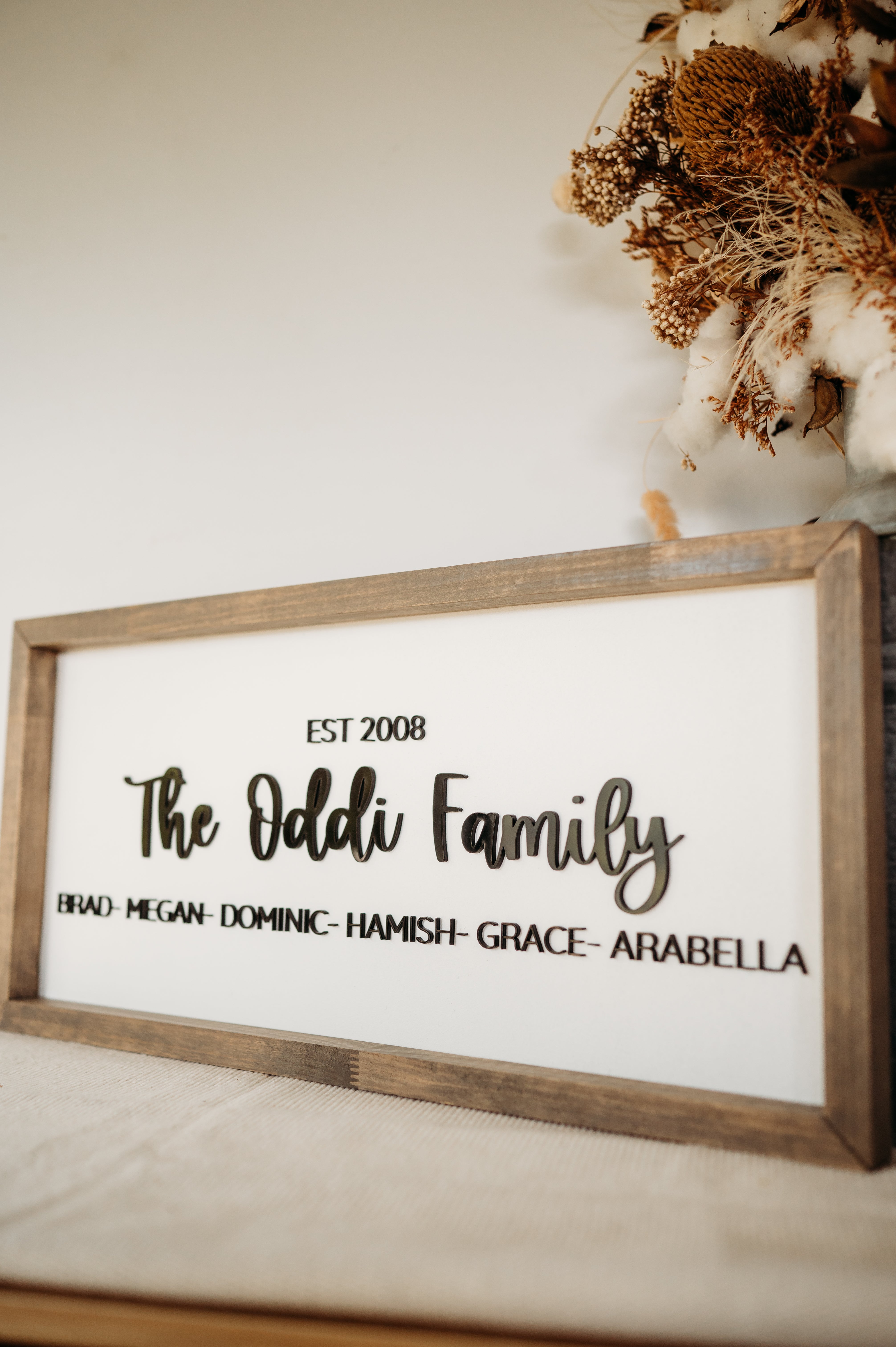 Family Keepsake Frame