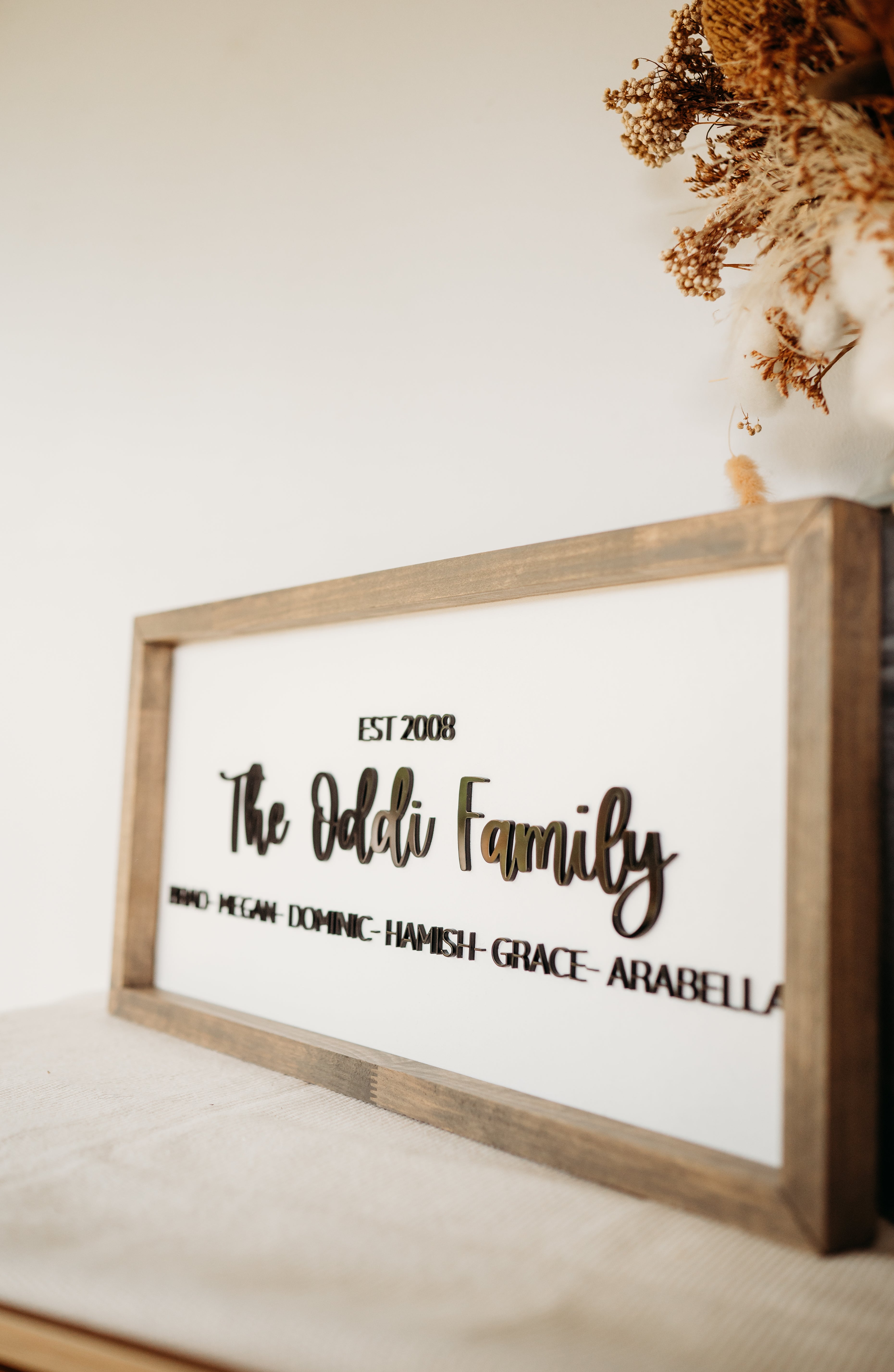 Family Keepsake Frame