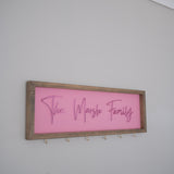 Hanging Hat/Key/Bag Keepsake Frame