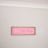 Hanging Hat/Key/Bag Keepsake Frame