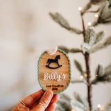 First Christmas Decoration - Rocking Horse