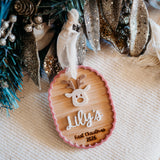 First Christmas Decoration - Reindeer