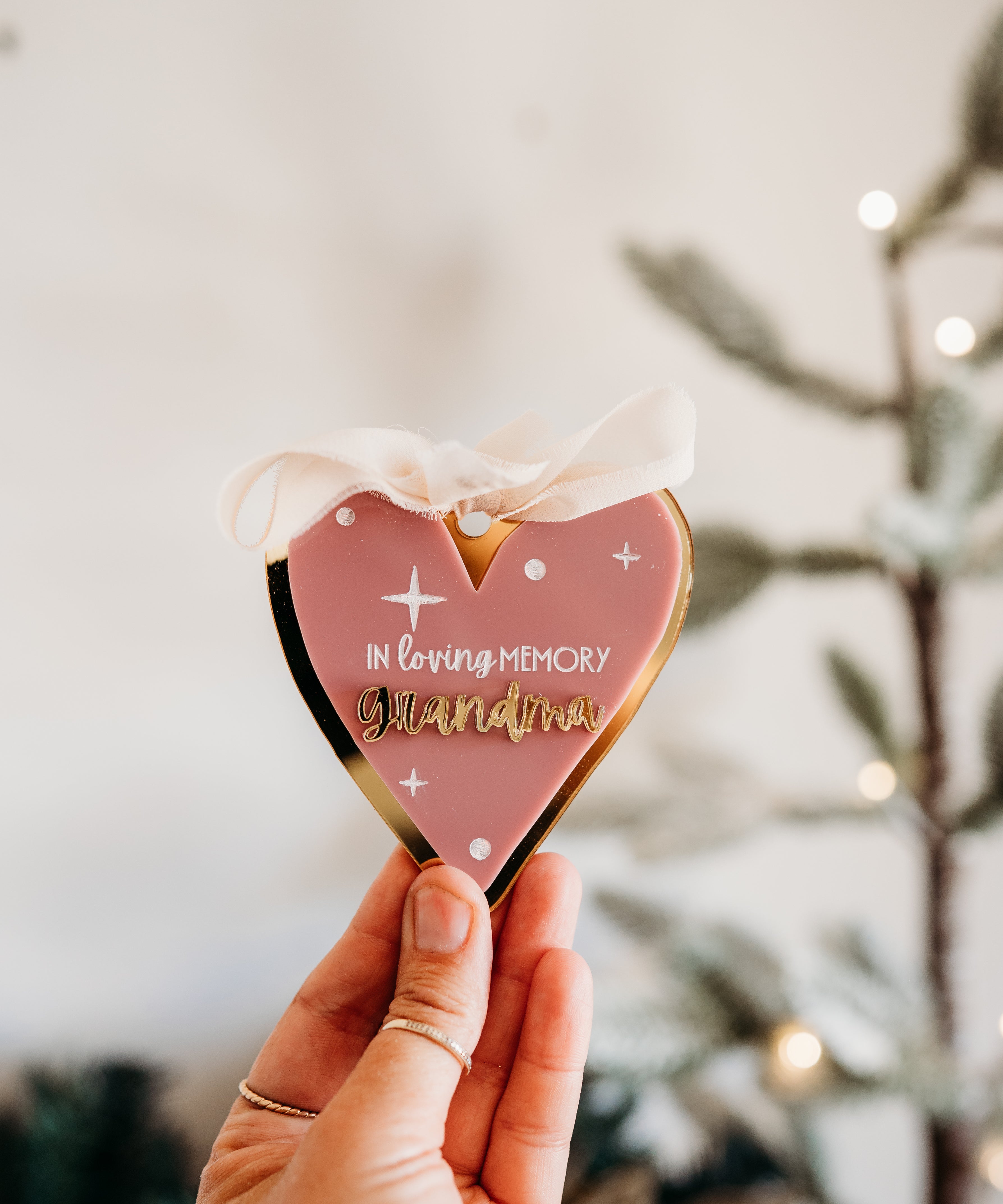 In loving Memory Decoration - Heart
