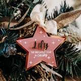 Baby Star - In loving Memory Decoration
