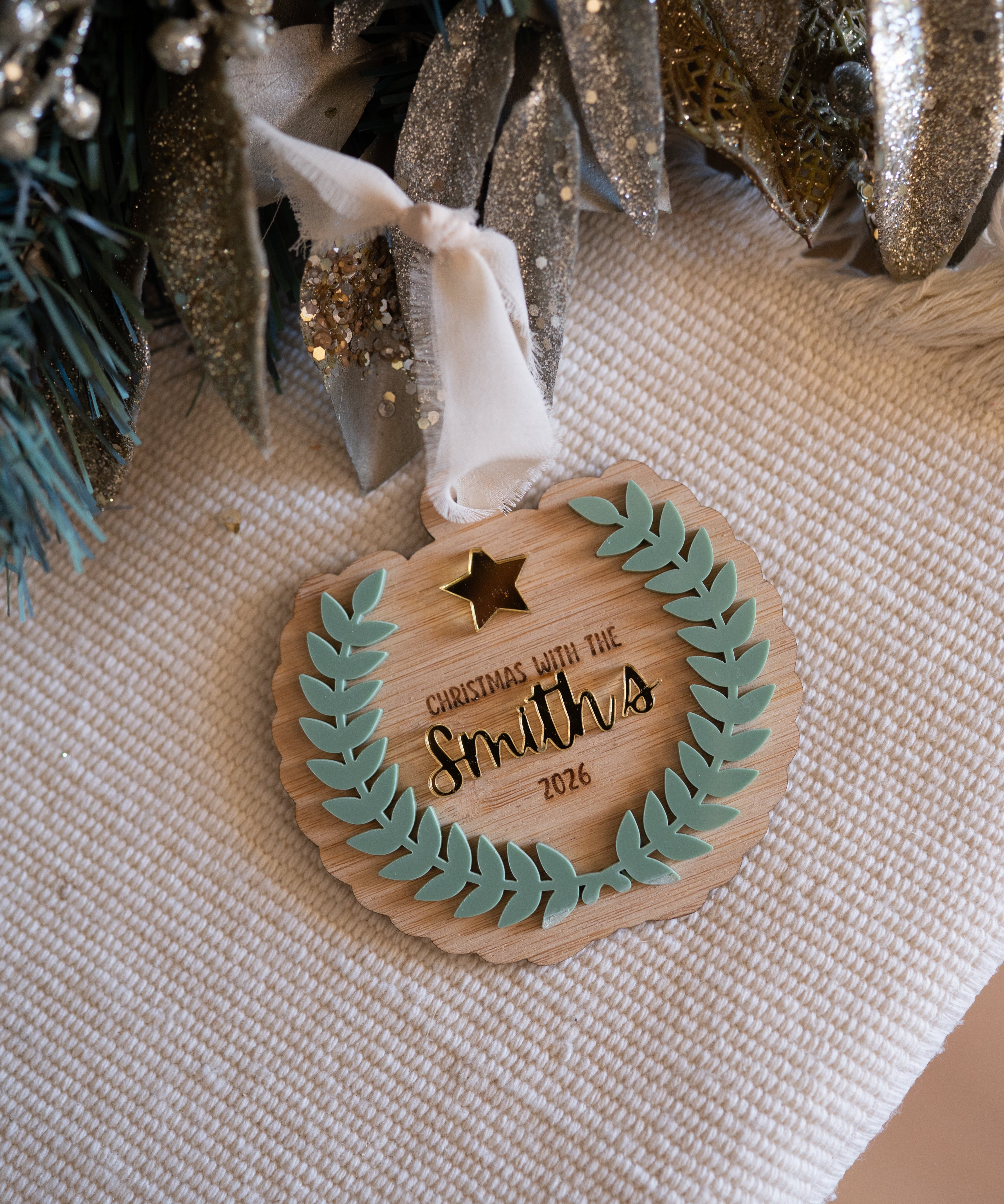 Family Wreath Decoration