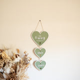 Grandparent Heart Name Plaque Sign