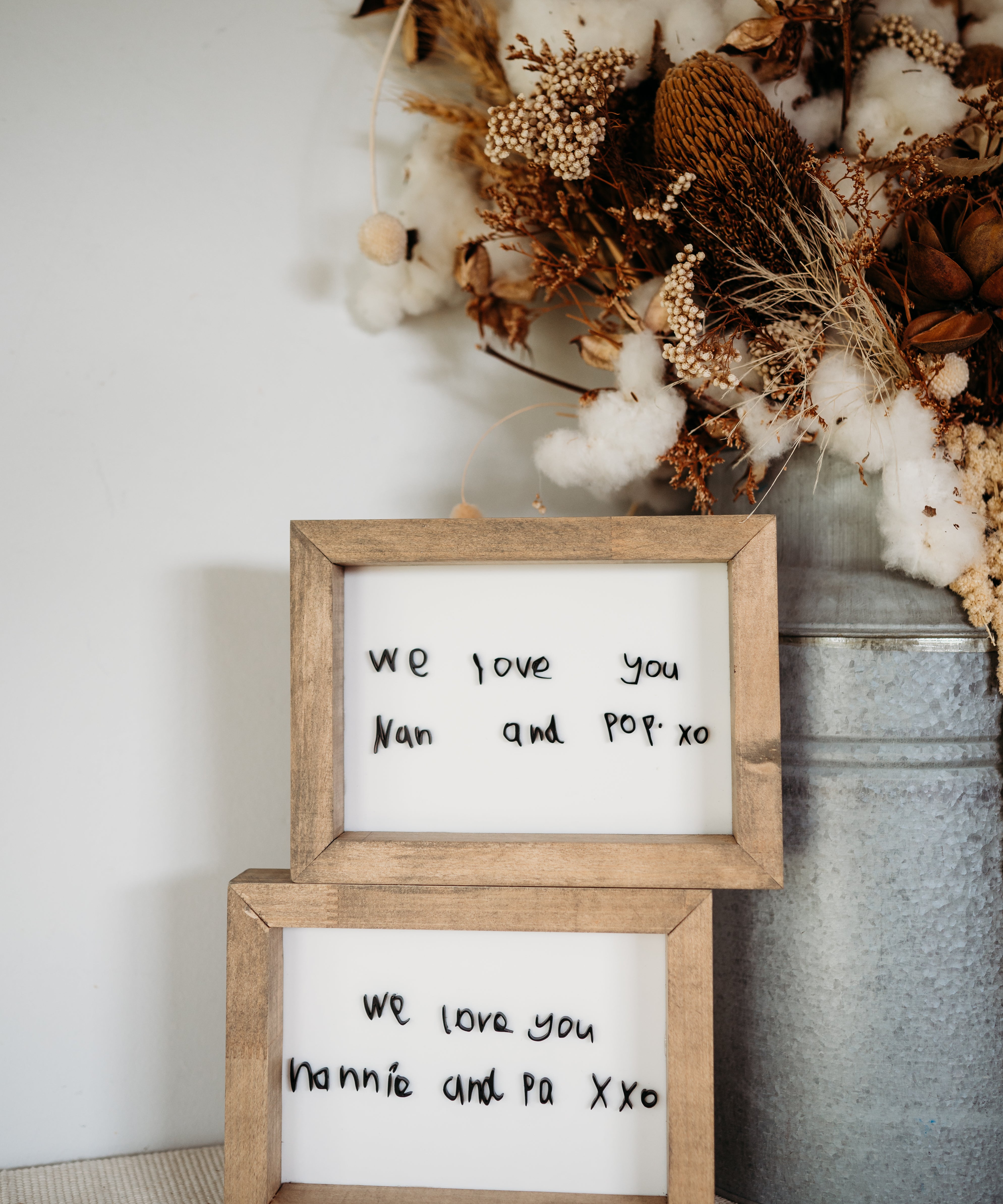 Love Notes To Dad Keepsake Frame