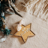 Handwriting Star Decoration