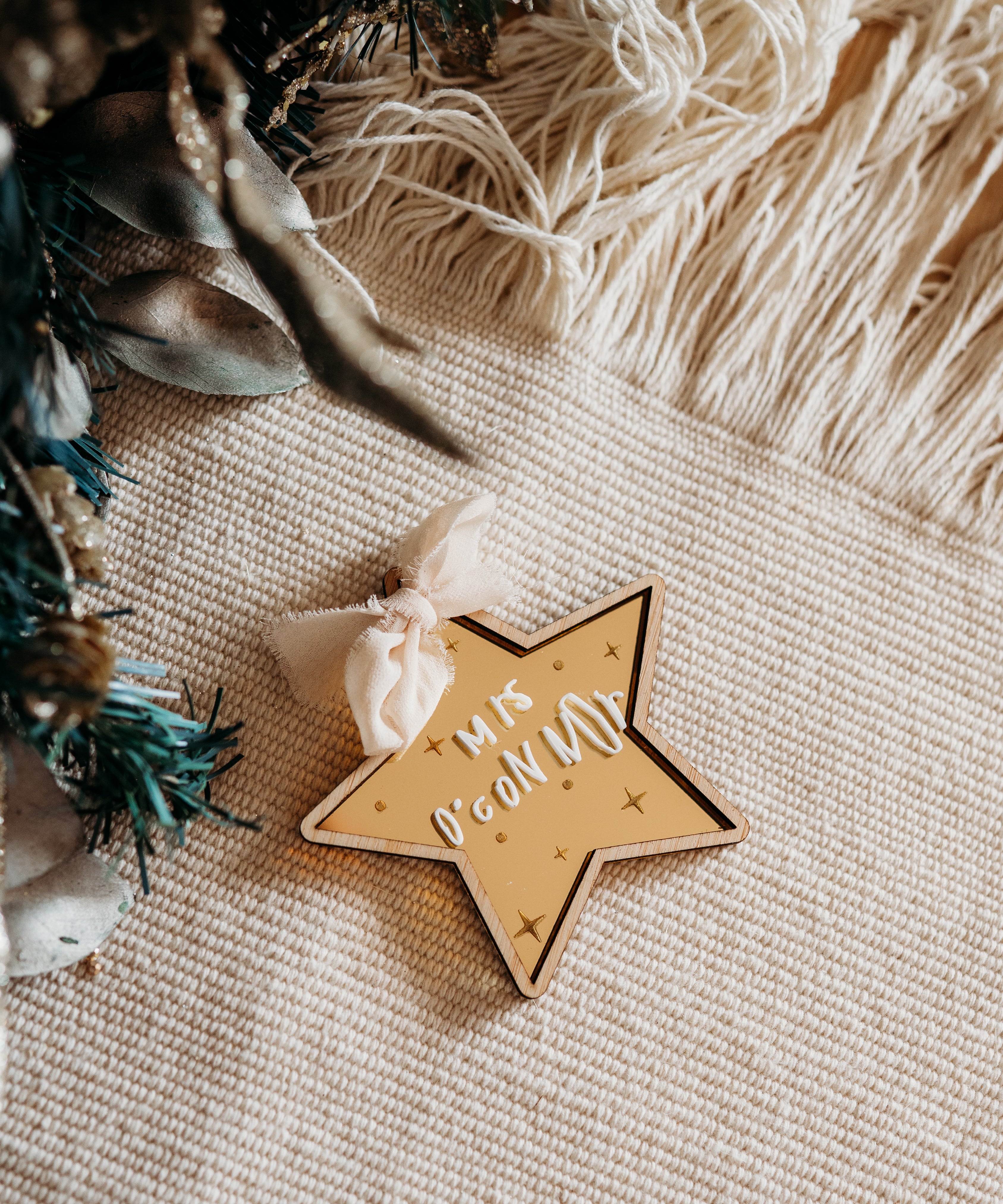 Handwriting Star Decoration