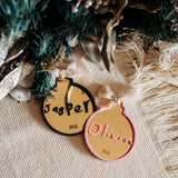 Handwriting Christmas Bauble