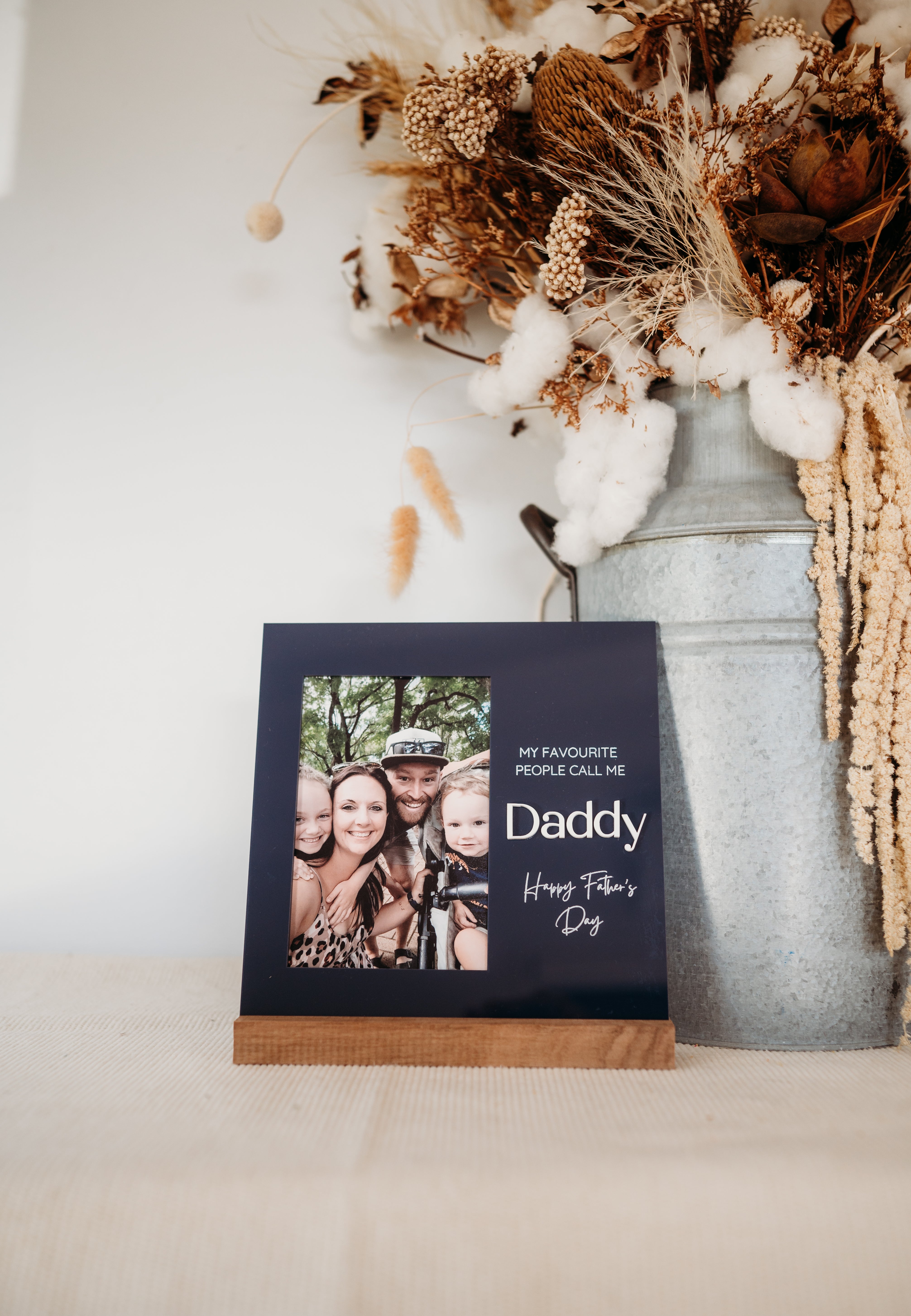 Photo Frame - Wooden Base