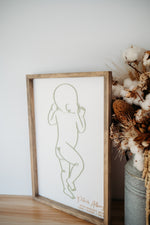 Load image into Gallery viewer, Baby 1:1 Plaque - Framed
