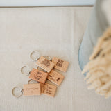 Wooden Keyrings