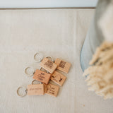 Wooden Keyrings