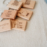 Wooden Keyrings