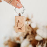 Wooden Keyrings