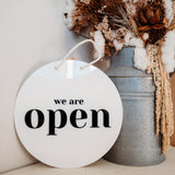 Business Sign -Double Sided Open / Close