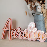 Triple Layer Name Plaques