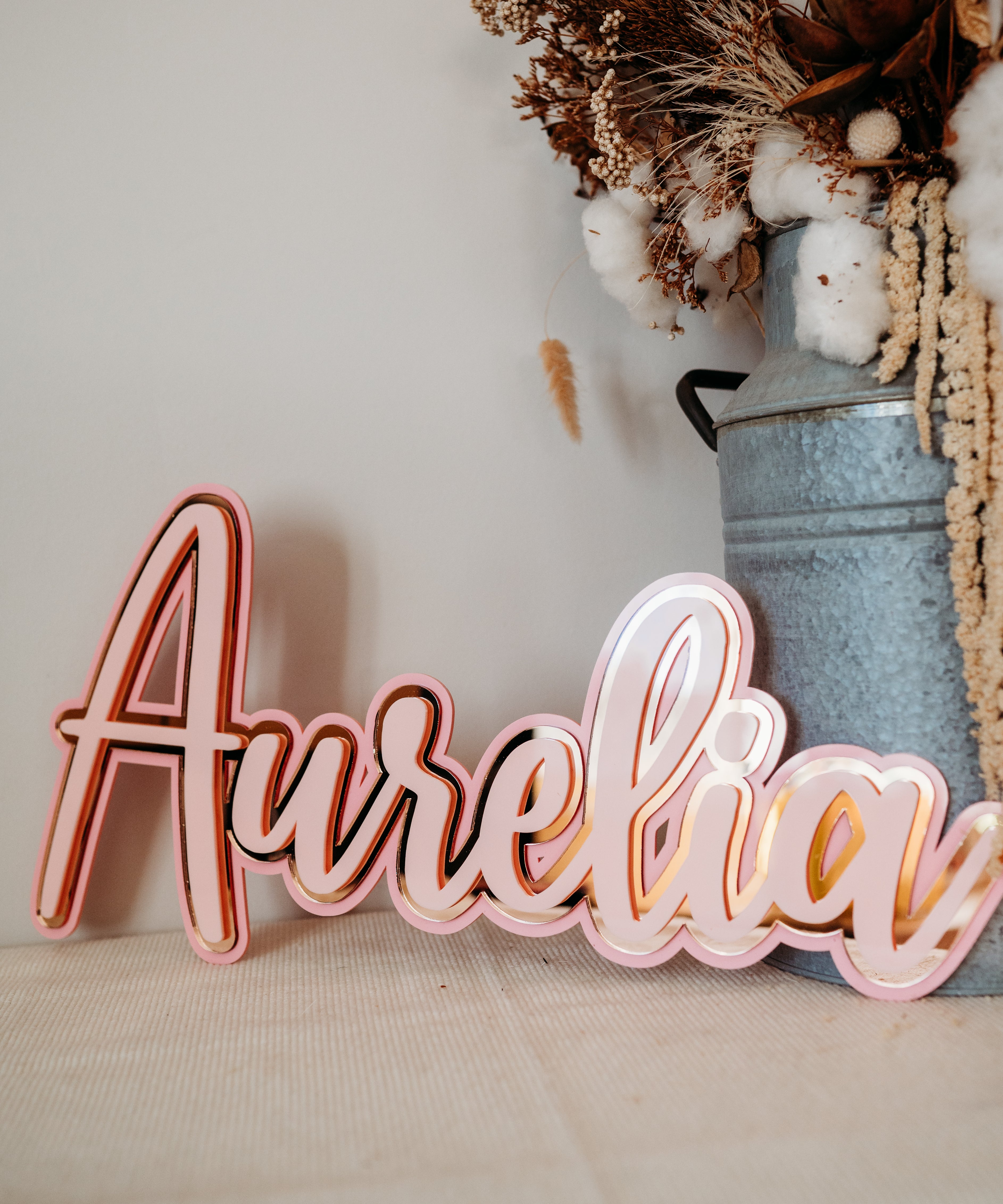 Triple Layer Name Plaques