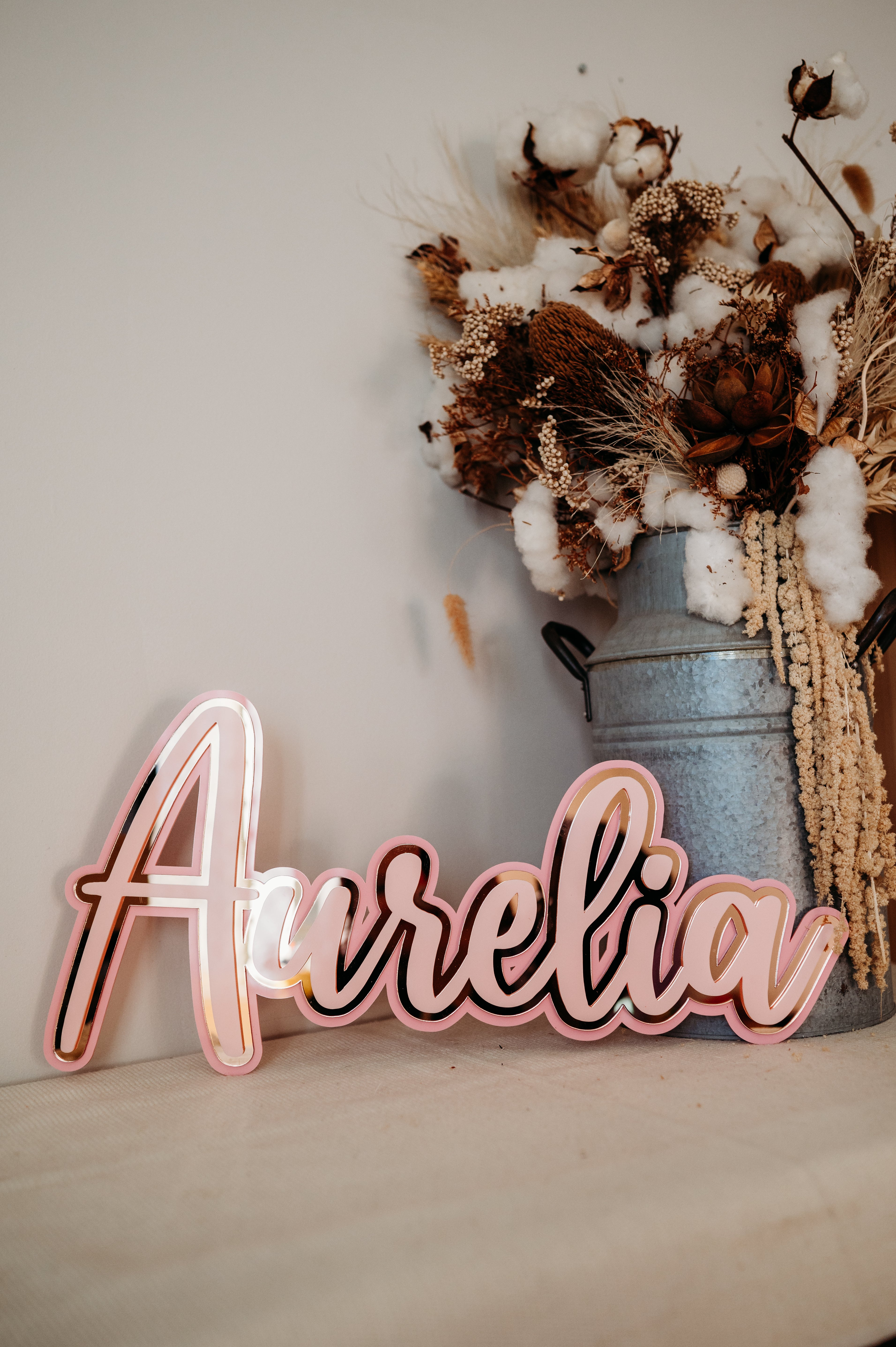 Triple Layer Name Plaques