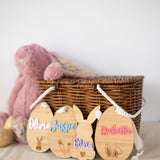 Wooden Easter Tag