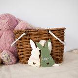 Acrylic Bunny Easter Tag
