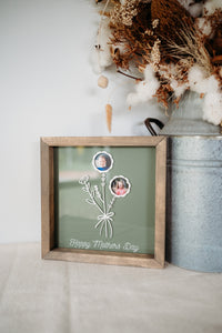 Flower Keepsake Frame