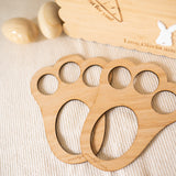 Santa, Elf, Reindeer and Bunny Feet Stencil Bundle