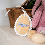 Scallop Easter Tag