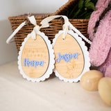 Scallop Easter Tag