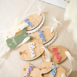 Scallop Easter Tag