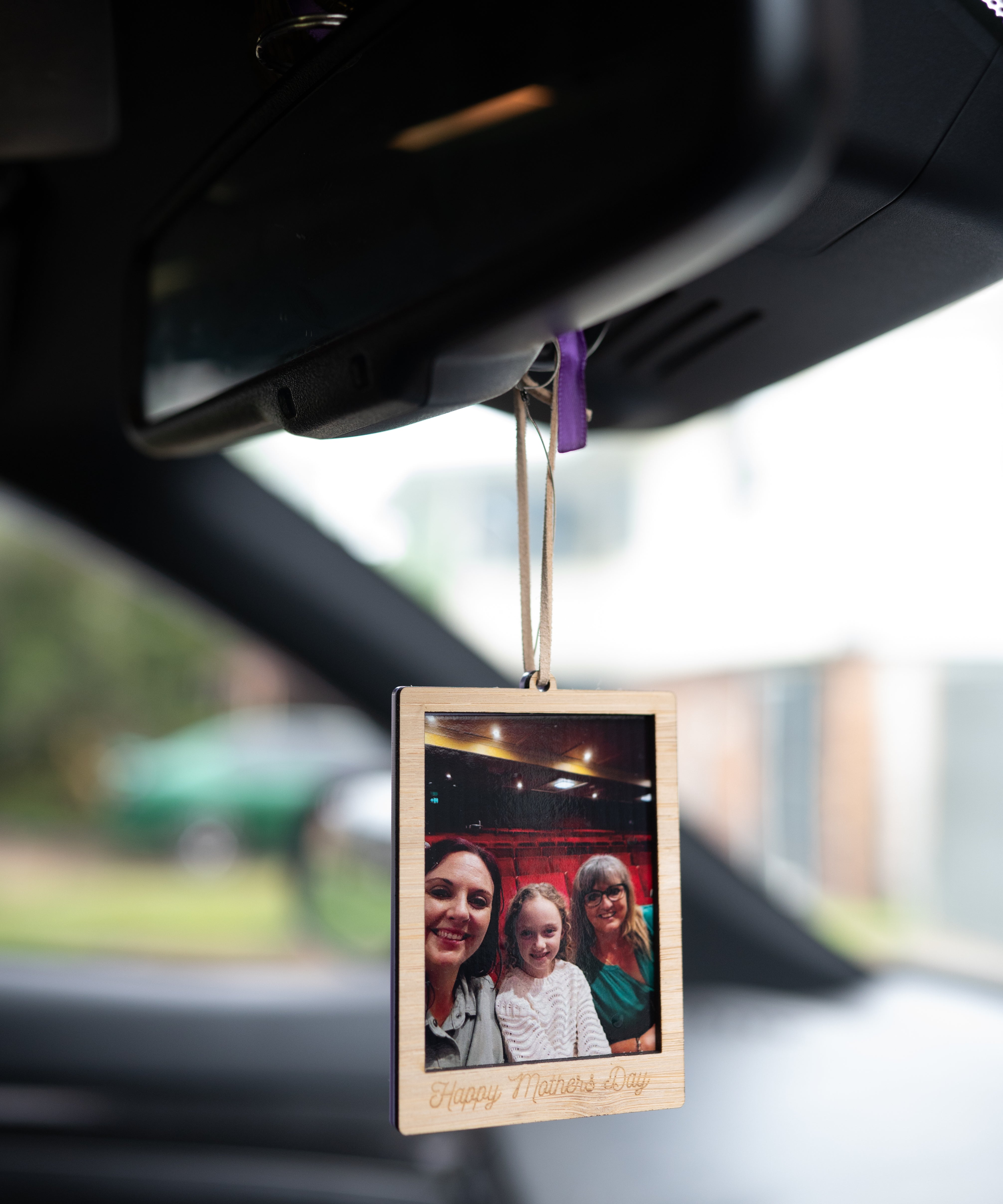 Car Hanger - with border