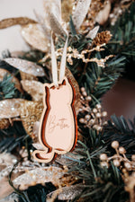 Load image into Gallery viewer, Tree Ornament - Cat
