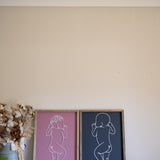 Baby 1:1 Plaque - Framed