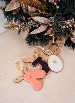 Load image into Gallery viewer, Reindeer Ear Letter Decoration
