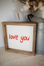 Load image into Gallery viewer, Handwritten Love Notes Keepsake Frame
